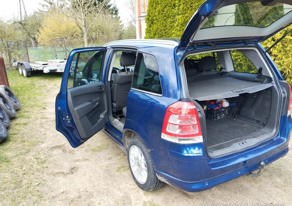 Opel Zafira cena 9500 przebieg: 297000, rok produkcji 2008 z Siedlce małe 781